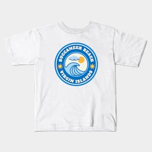 Buccaneer Beach St Croix Virgin Islands Kids T-Shirt